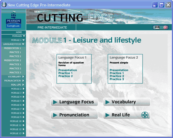 New Cutting Edge - раздел Language focus